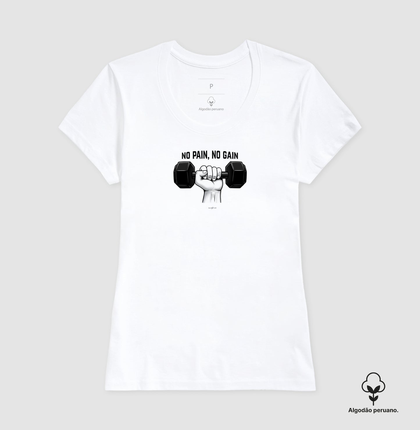 Camiseta premium No Pain, No Gain