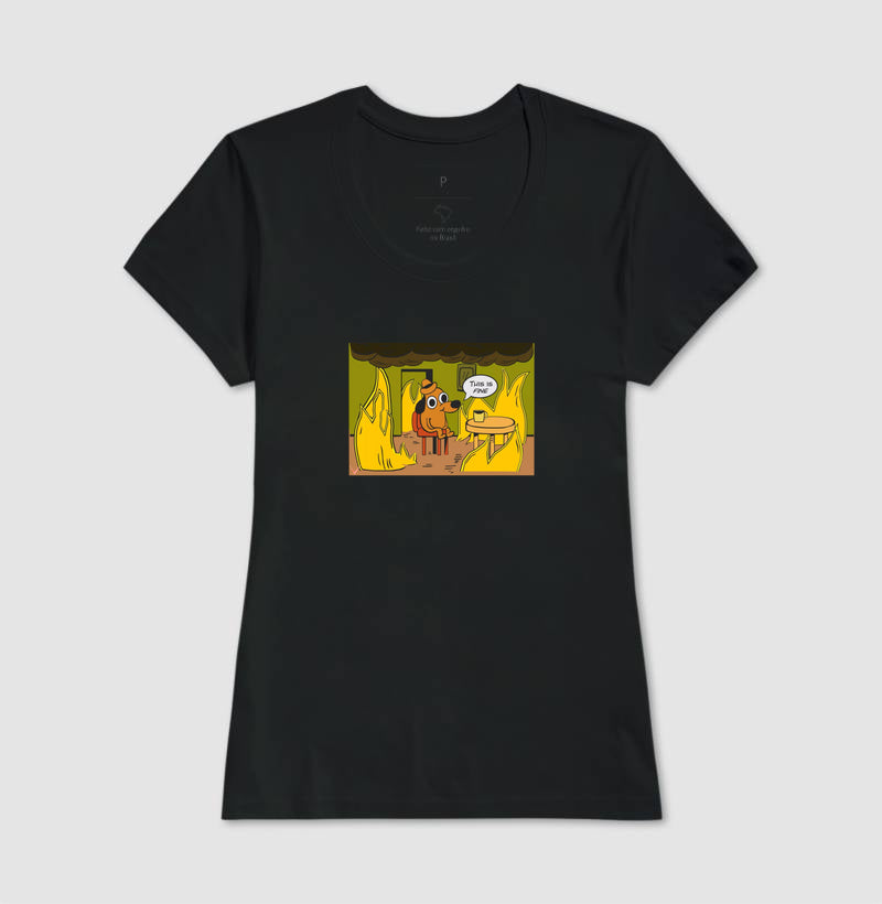 Camiseta tradicional This is all fine