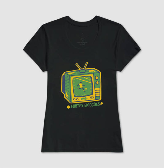 Camiseta Tradicional Fortes Emoções