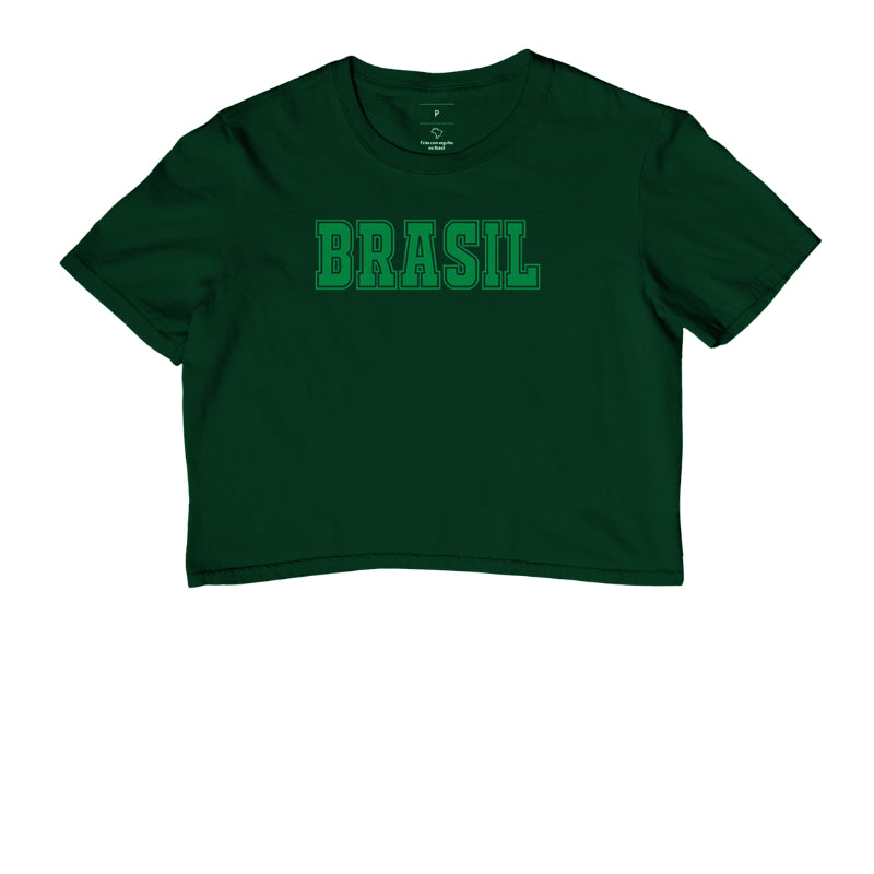 Camiseta Cropped Torcida