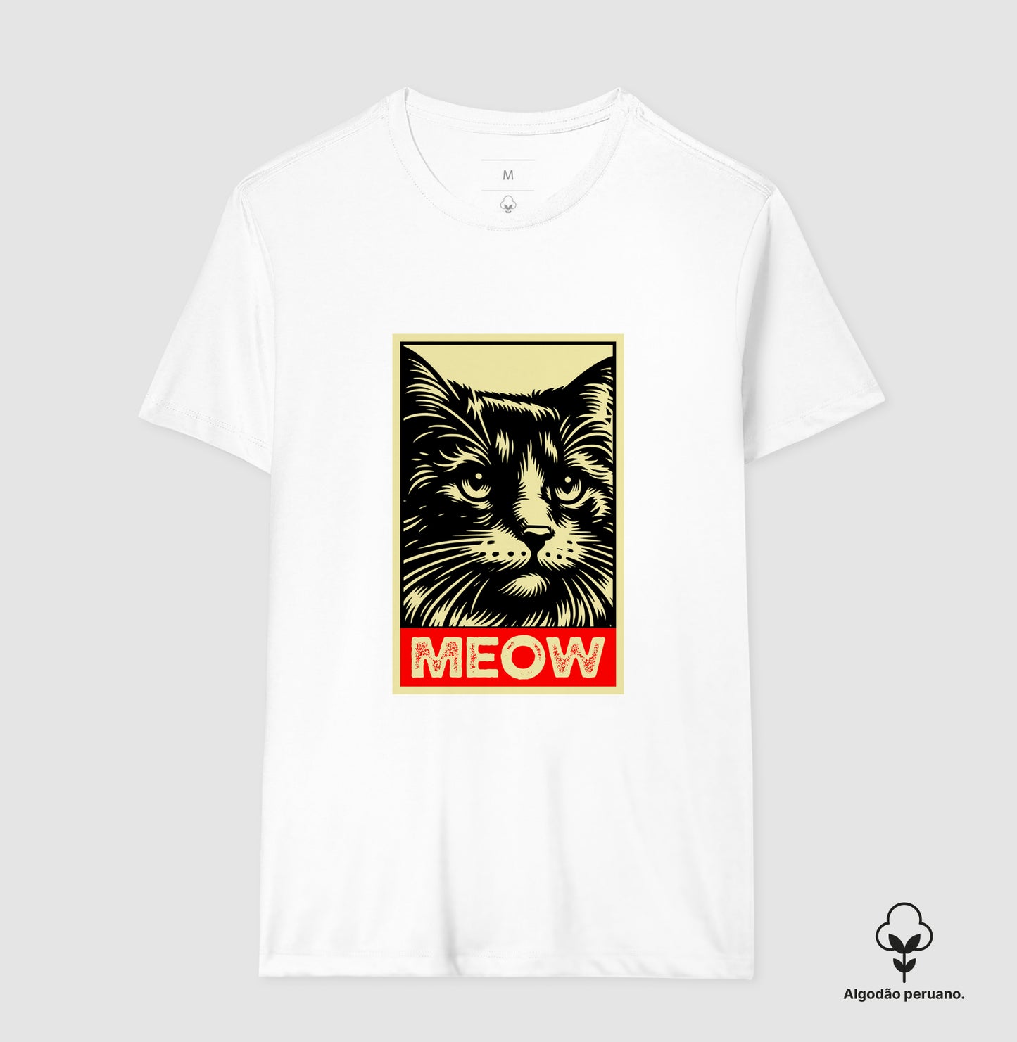 Camiseta premium Meow