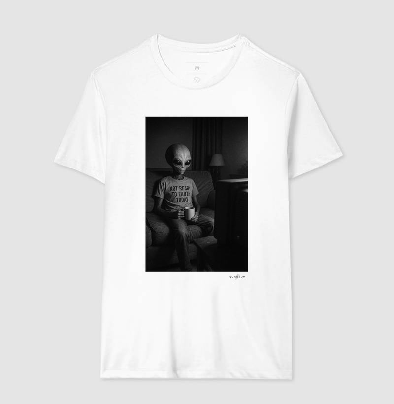 Camiseta Tradicional Alien Routine