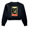 Moletom cropped Meow