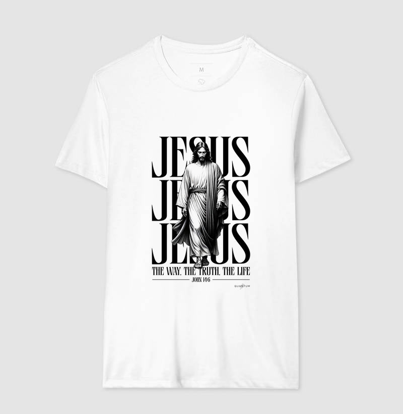 Camiseta tradicional Jesus is the way