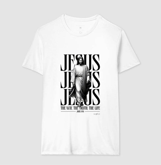 Camiseta tradicional Jesus is the way