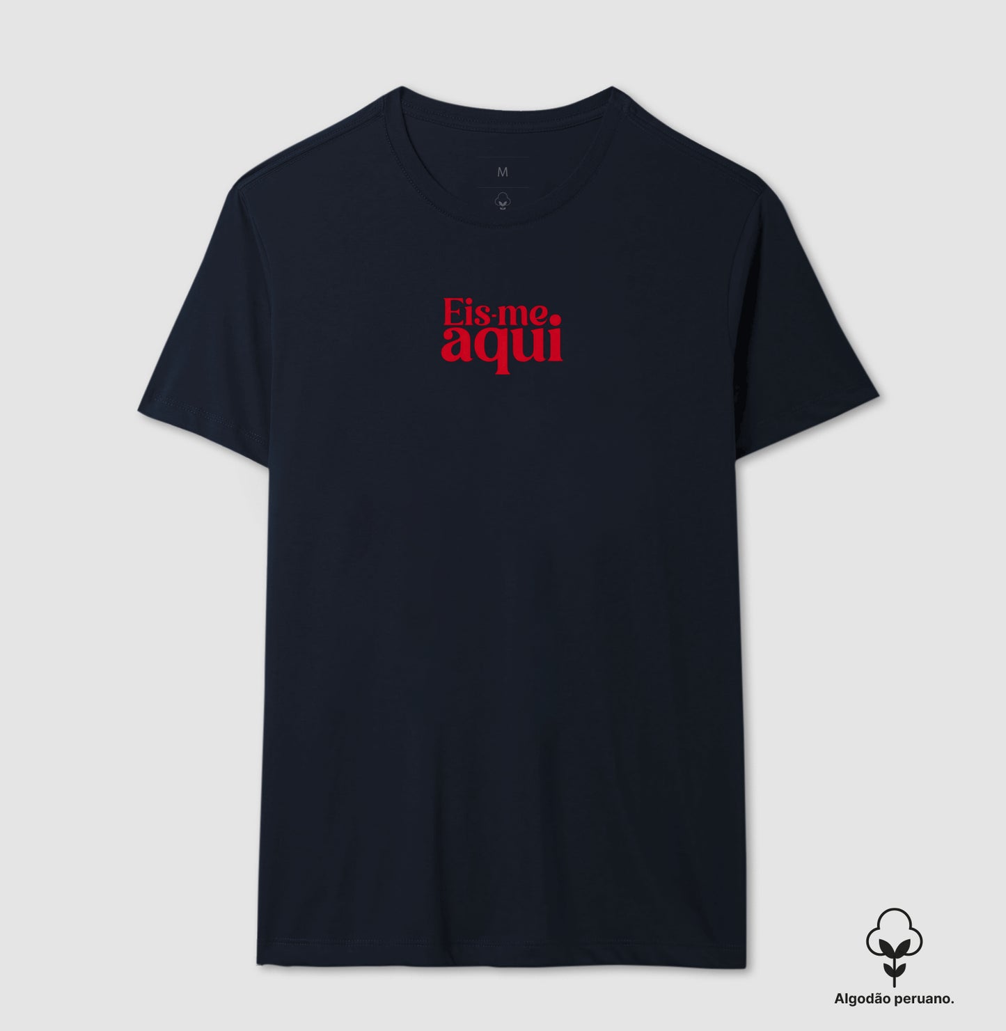 Camiseta premium Eis-me aqui