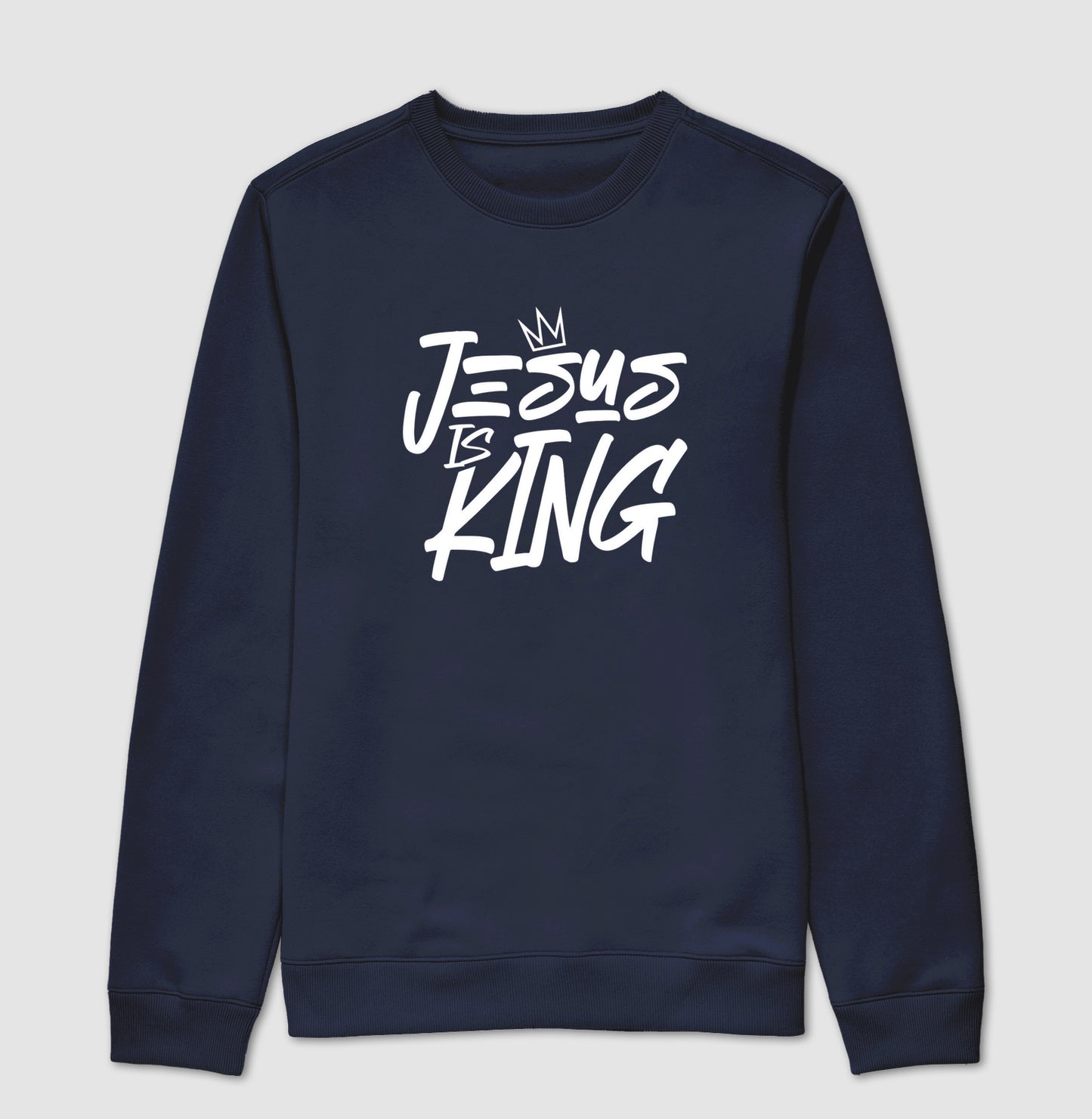 Moletom gola careca Jesus is King