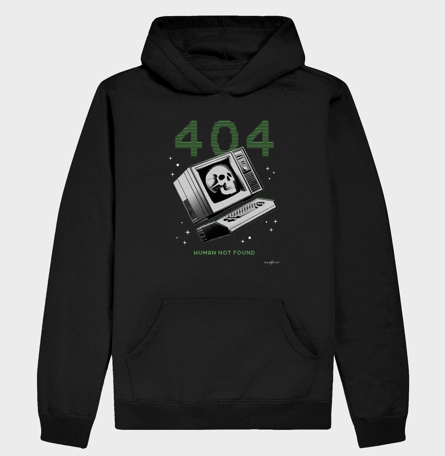 Moletom com capuz 404 Human not found