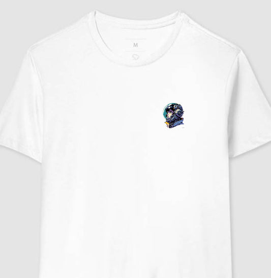 Camiseta tradicional Astronauta futurista