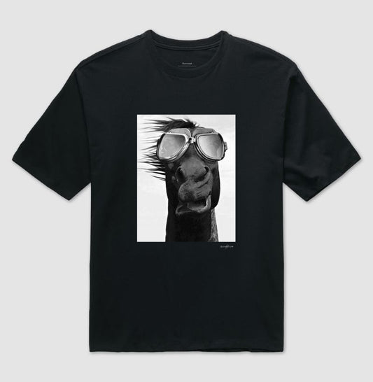 Camiseta Oversized Cool Horse