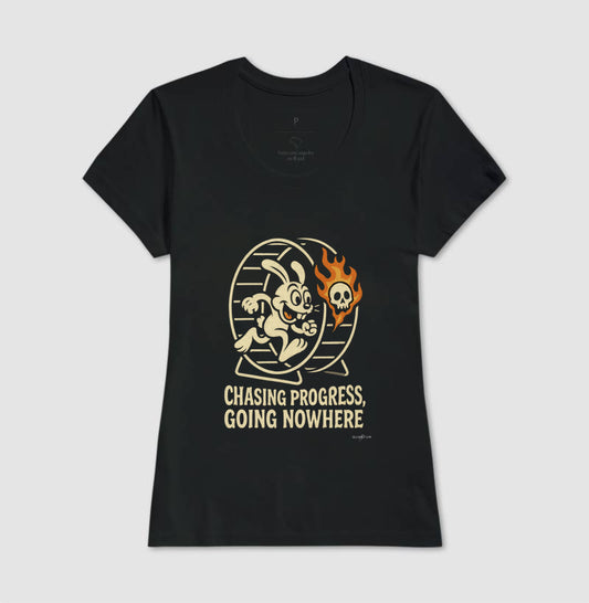 Camiseta tradicional Chasing progress