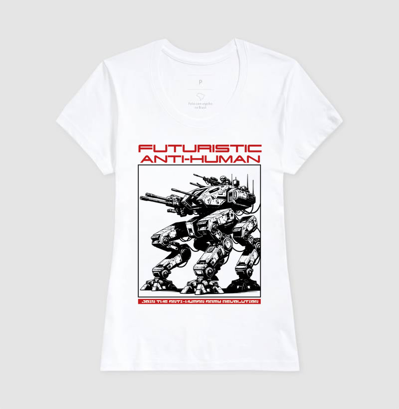 Camiseta tradicional Futuristic Anti-Human