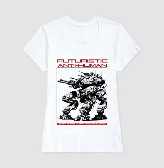 Camiseta tradicional Futuristic Anti-Human