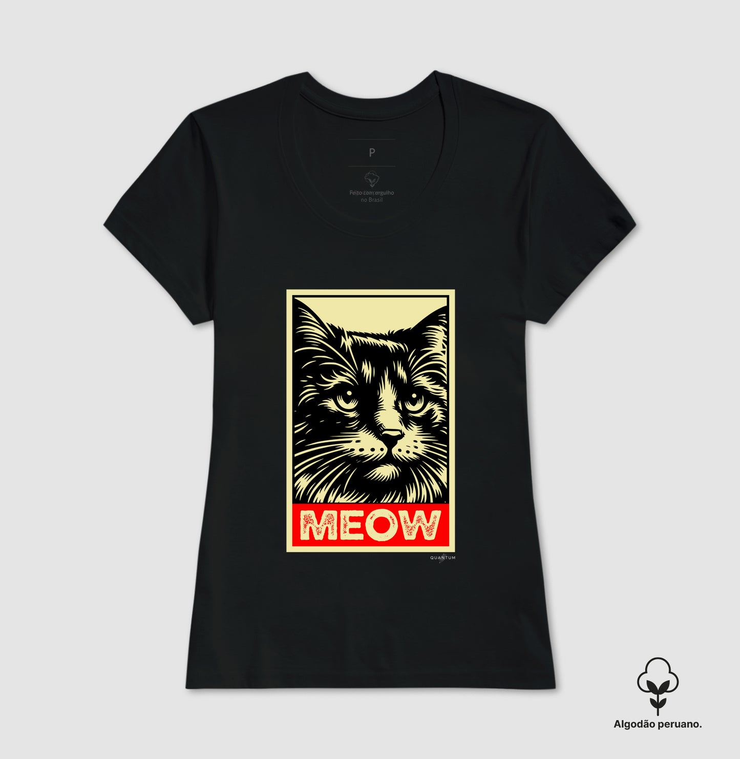 Camiseta premium Meow