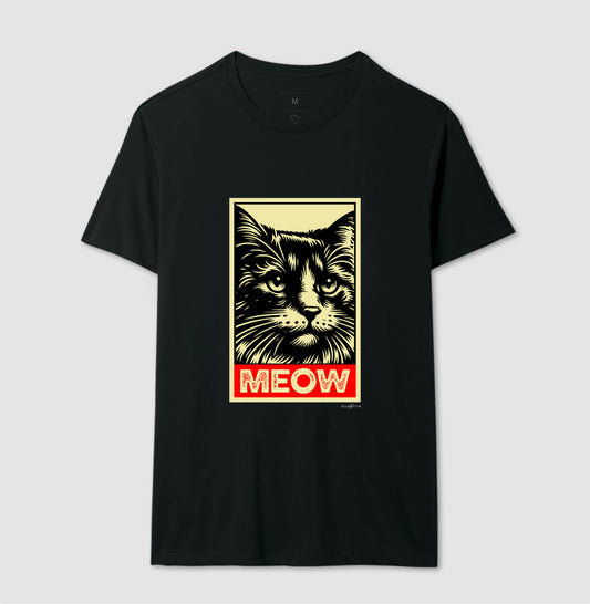Camiseta tradicional Meow
