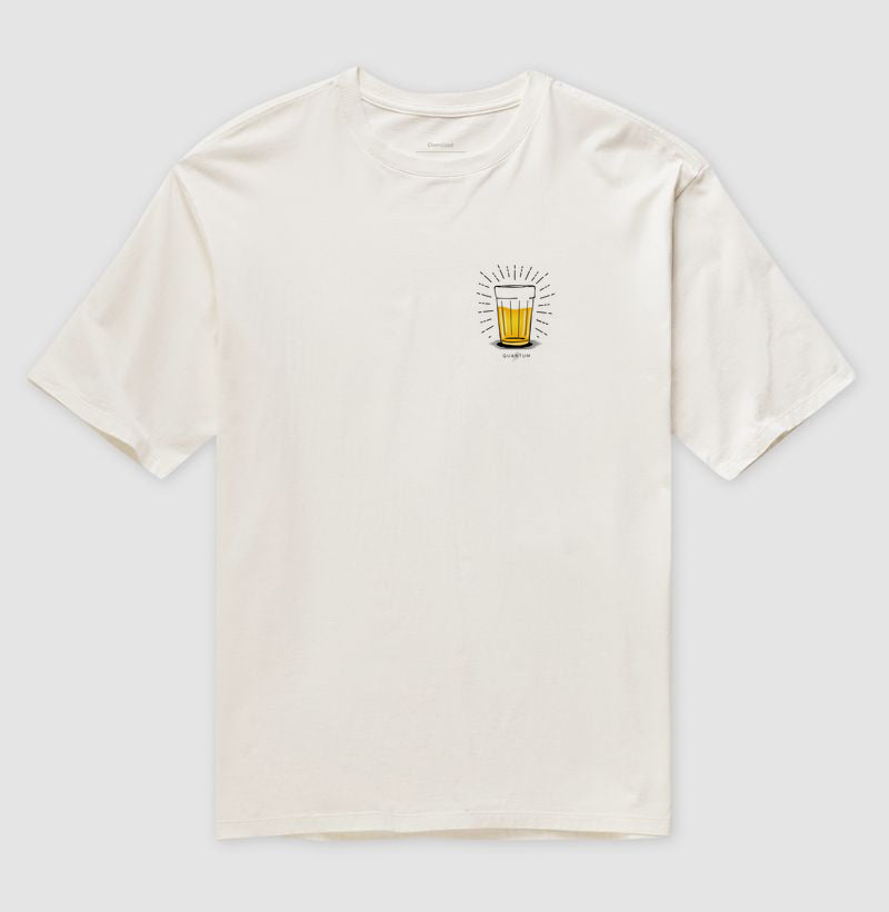 Camiseta oversized Cervejinha