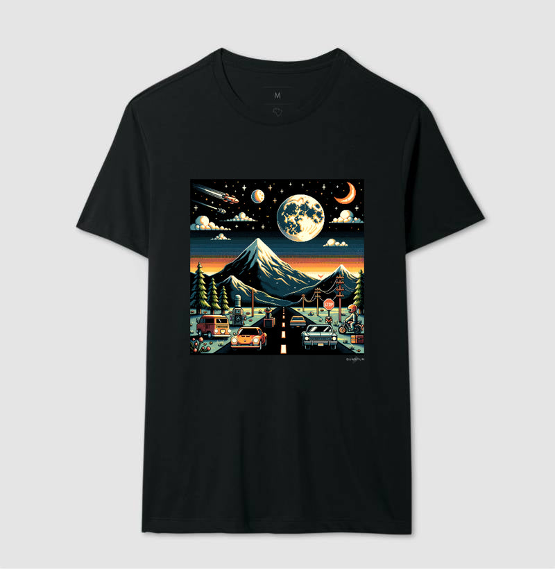 Camiseta tradicional Game retrô