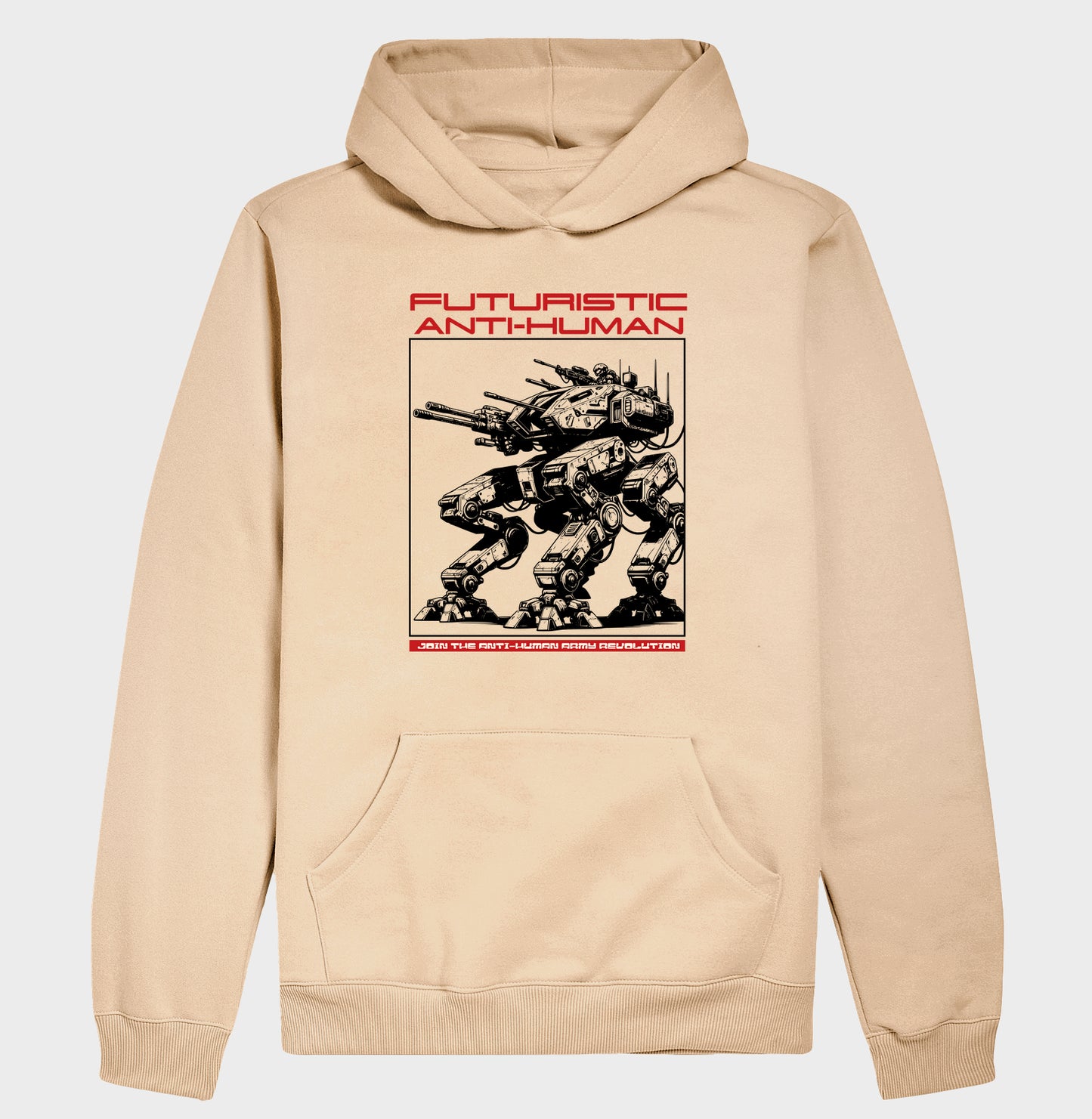 Moletom com capuz Futuristic Anti-Human