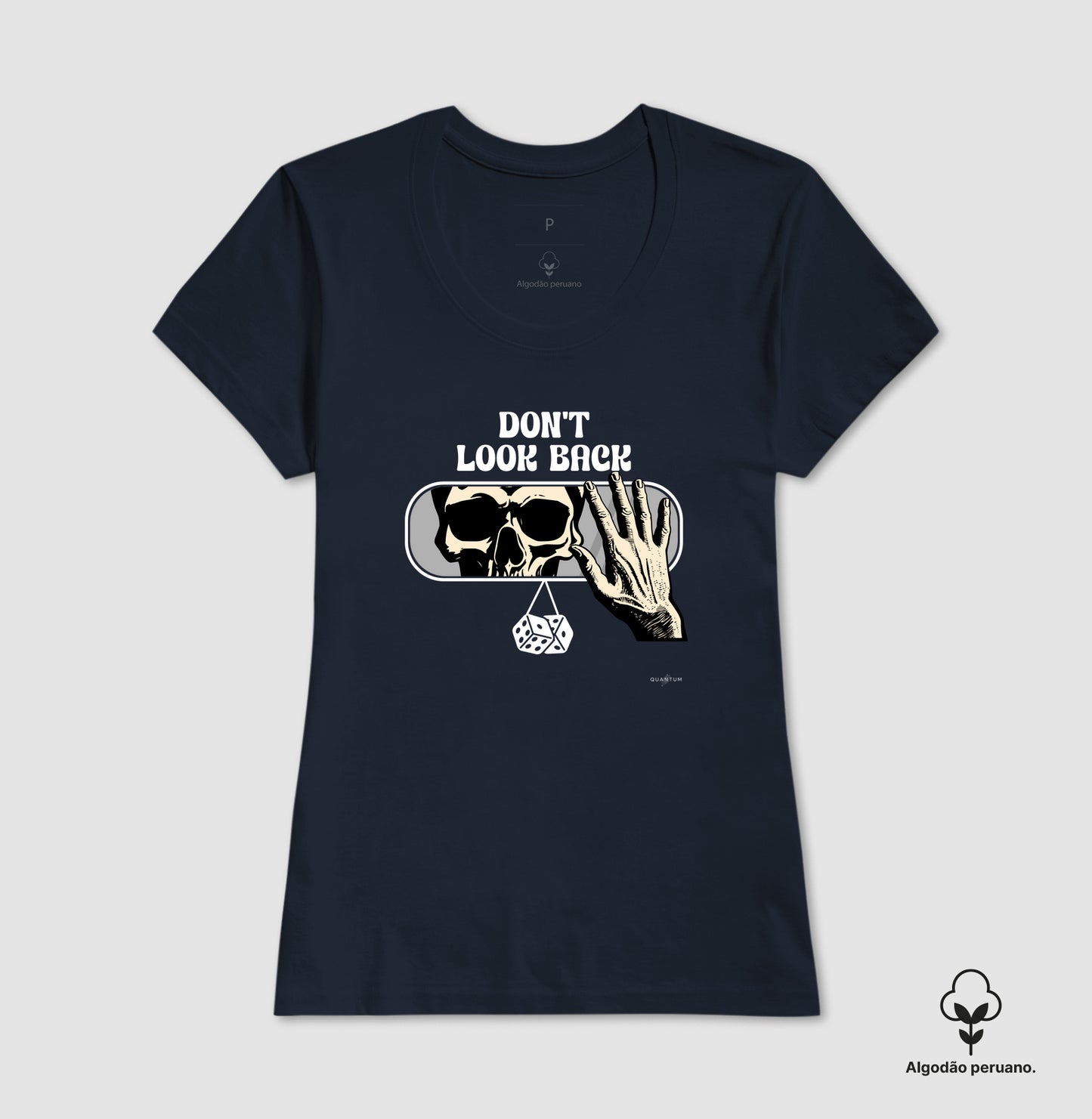 Camiseta premium Don't look back