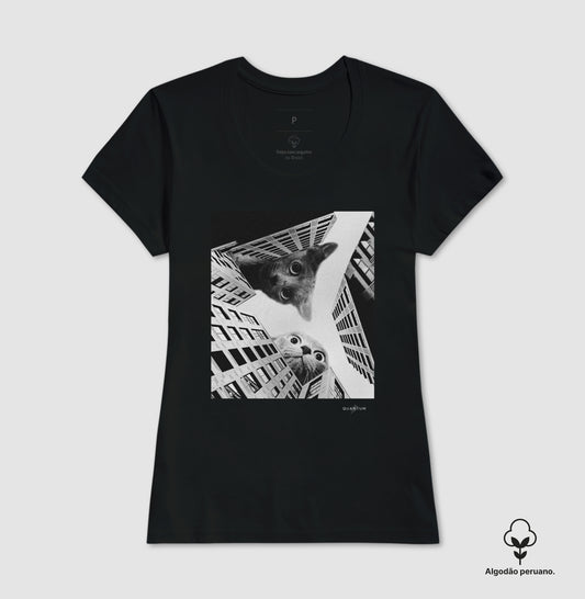 Camiseta Premium Vila dos Gatos