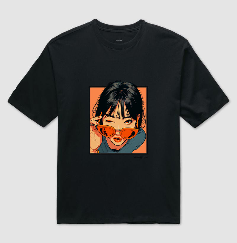 Camiseta oversized wink