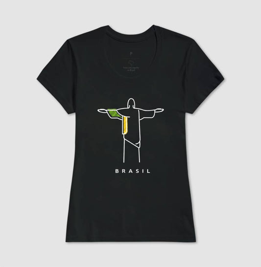 Camiseta Tradicional Deus é Brasileiro