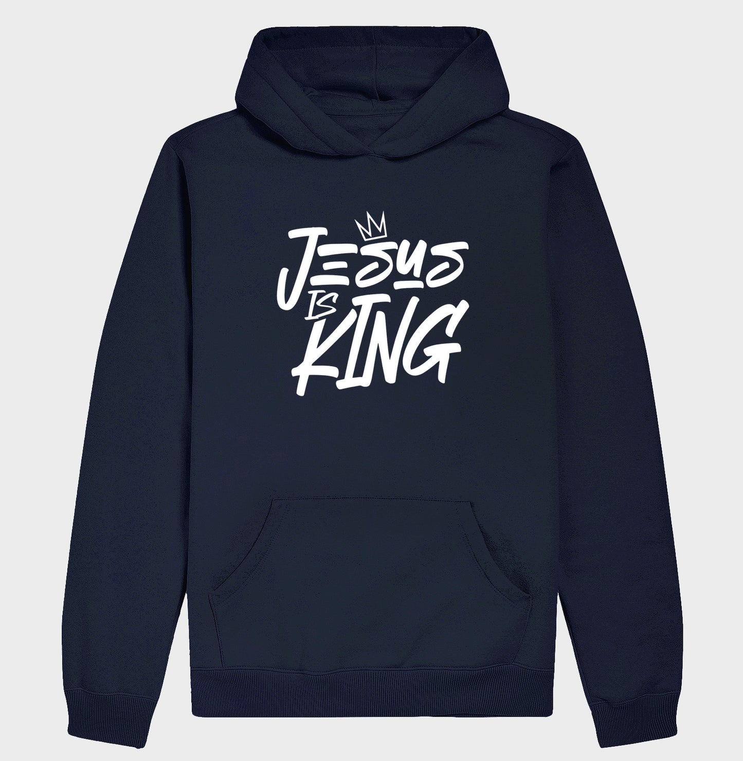 Moletom com capuz Jesus is King