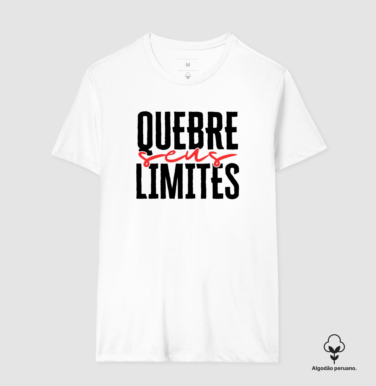 Camiseta premium Quebre seus limites