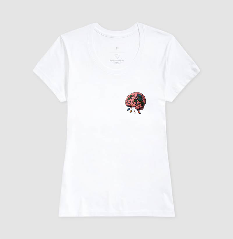 Camiseta tradicional Cérebro connect