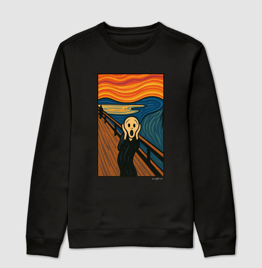 Moletom gola careca O Grito