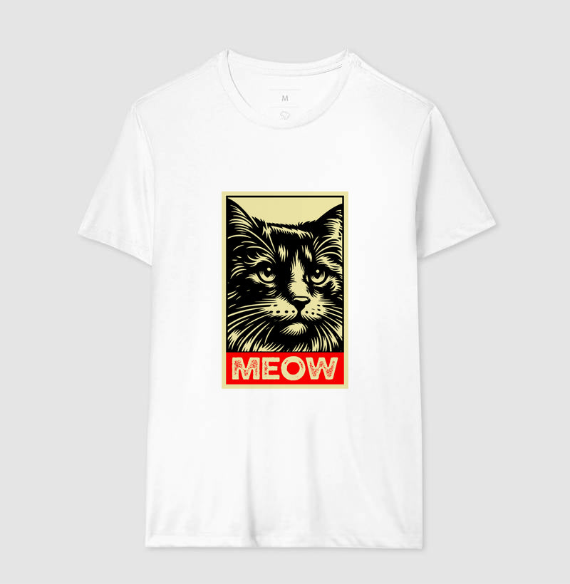 Camiseta tradicional Meow