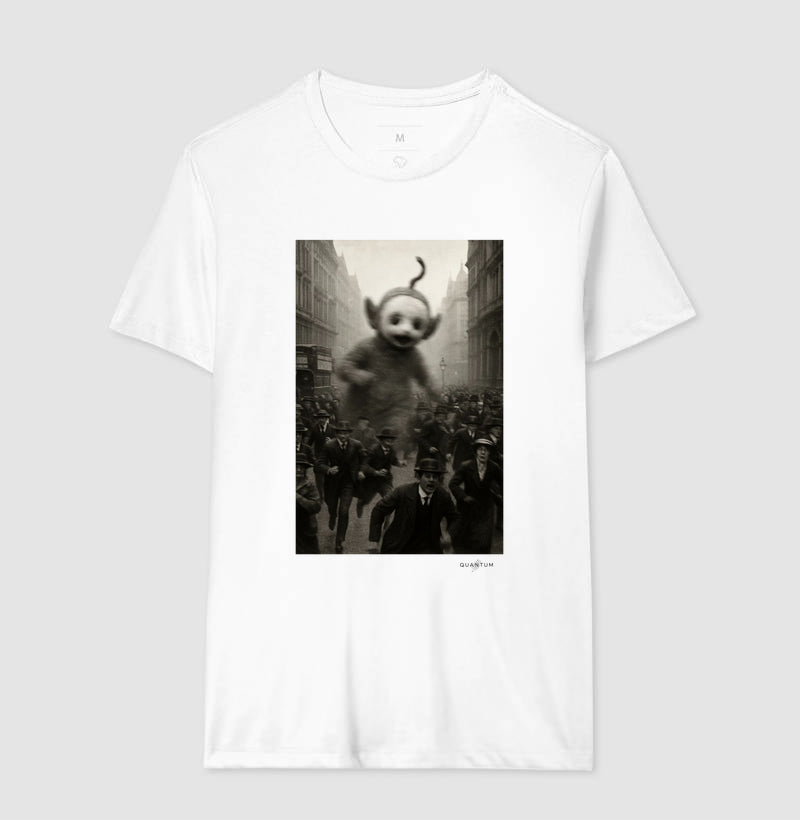 Camiseta Tradicional Tinky Winky Enlouquecido