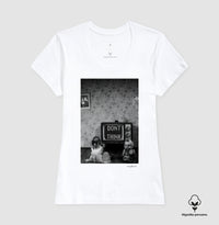 Camiseta premium Não Pense