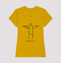 Camiseta Tradicional Deus é Brasileiro