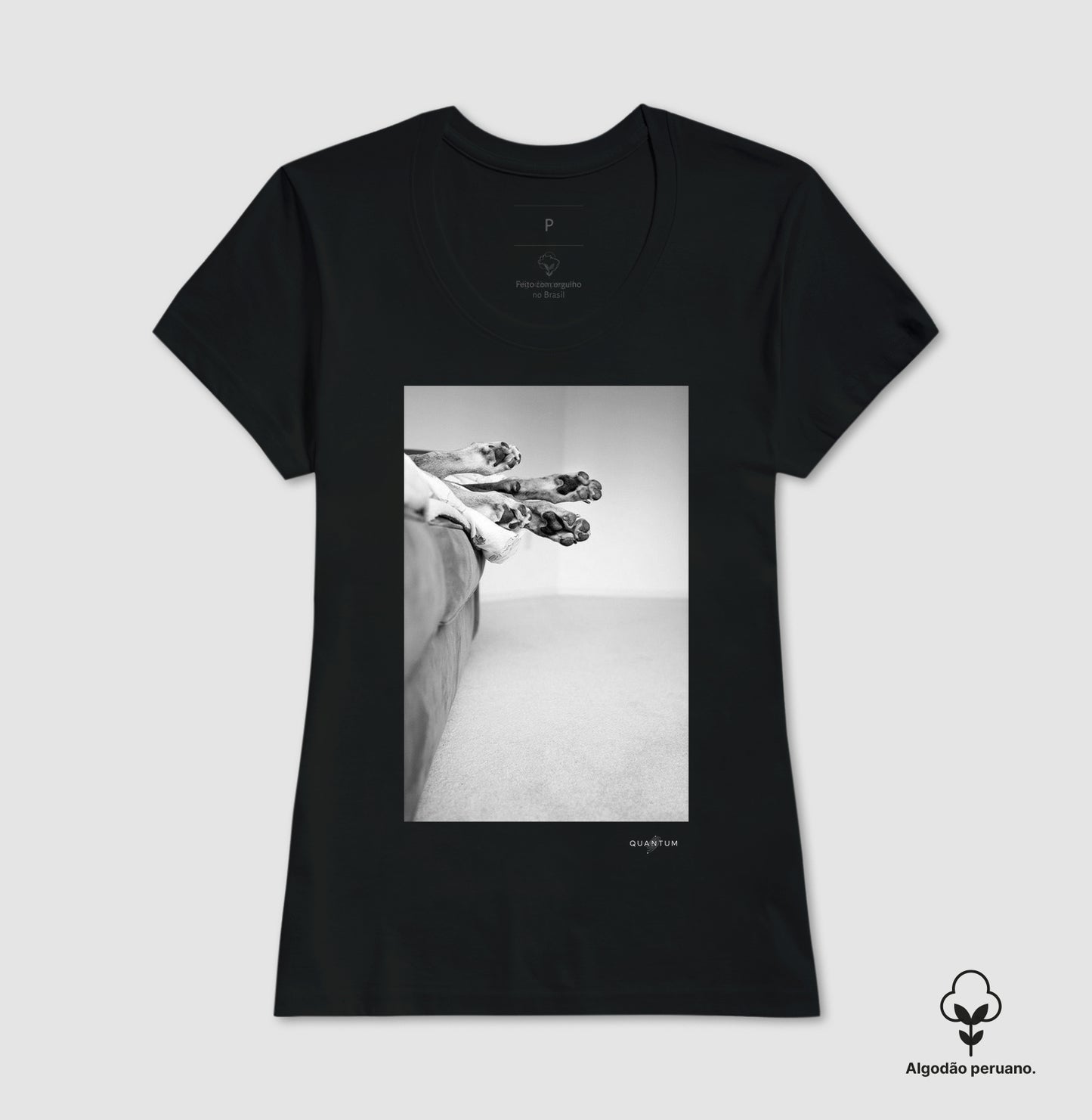 Camiseta Premium Patinhas