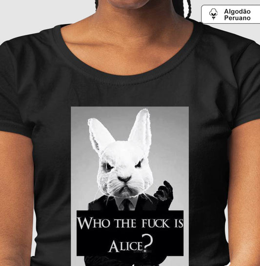 Camiseta Premium WTF Alice