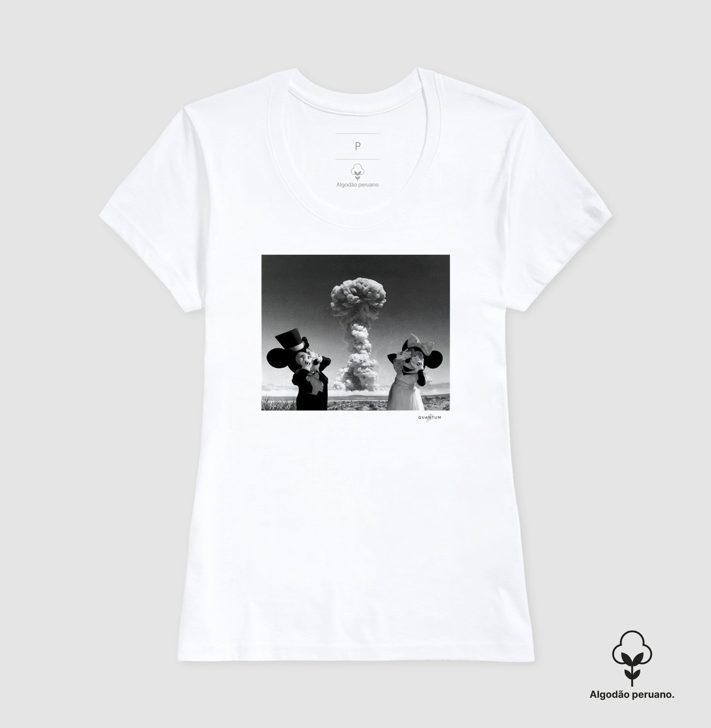 Camiseta premium Olhos Fechados