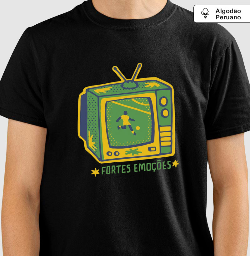 Camiseta Premium Fortes Emoções