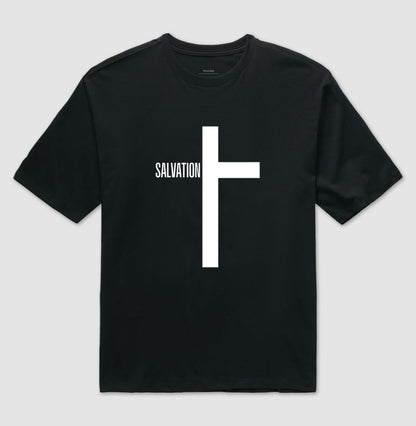 Camiseta oversized Salvação