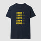 Camiseta Tradicional Títulos