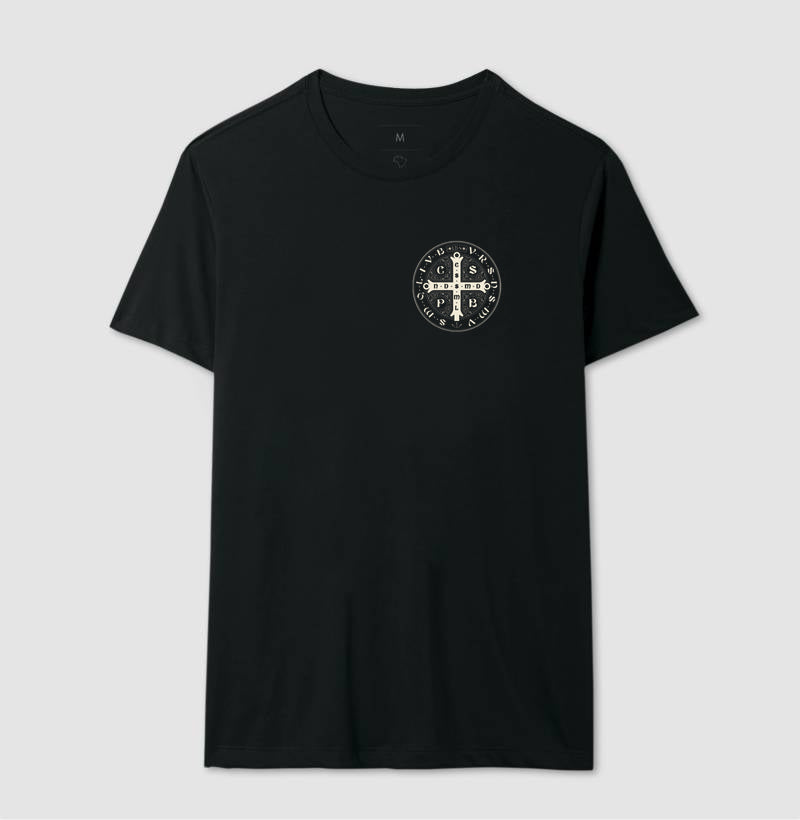 Camiseta tradicional Medalha de São Bento