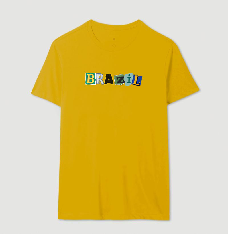Camiseta Tradicional Colagem