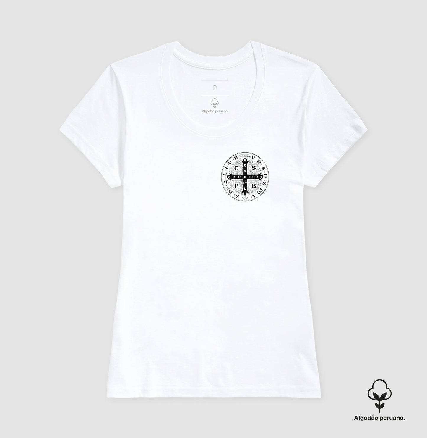 Camiseta premium Medalha de São Bento