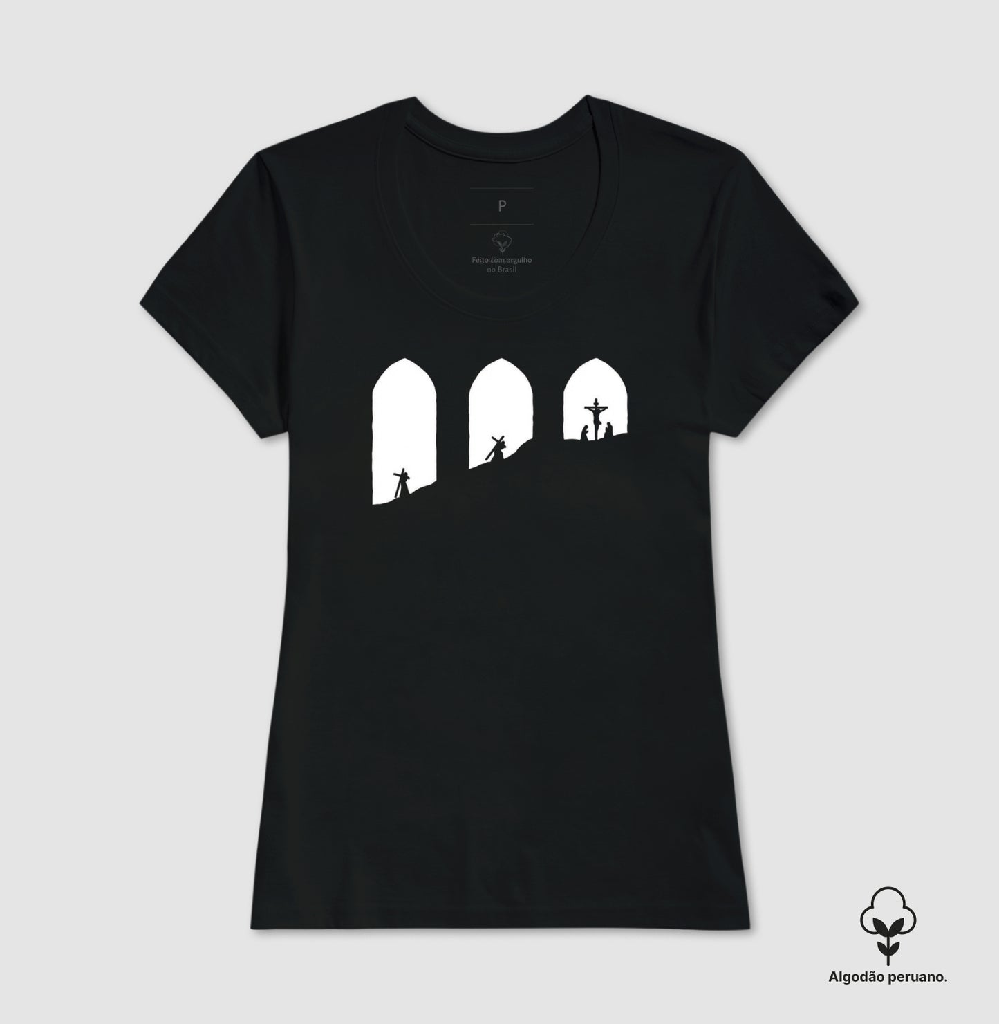 Camiseta premium Paixão de Cristo