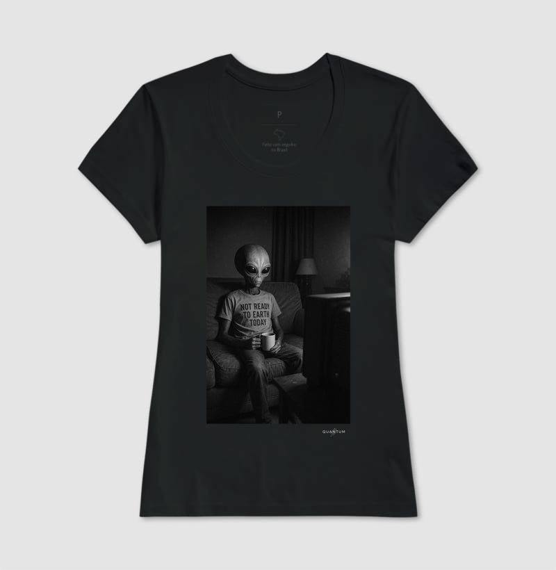 Camiseta Tradicional Alien Routine