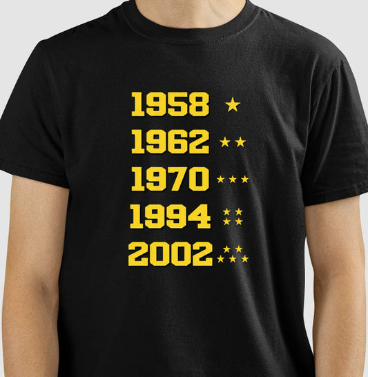 Camiseta Tradicional Títulos