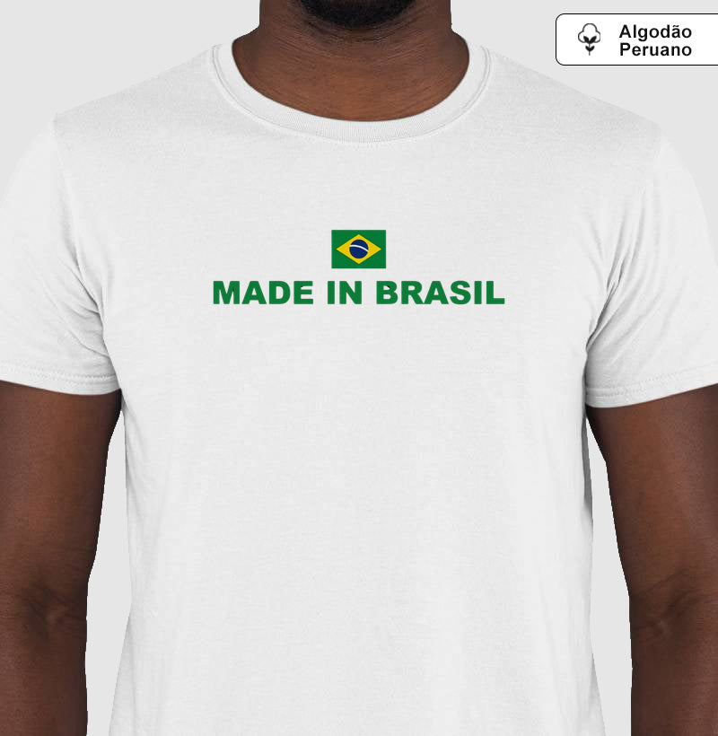 Camiseta Premium Made In Brasil