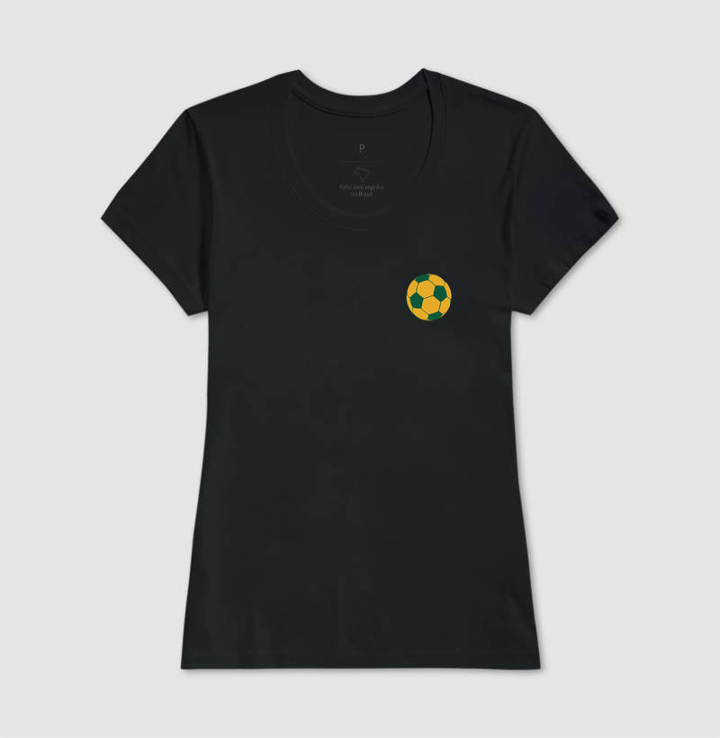 Camiseta Tradicional Bola Brasil