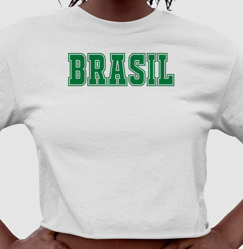 Camiseta Cropped Torcida