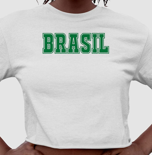 Camiseta Cropped Torcida